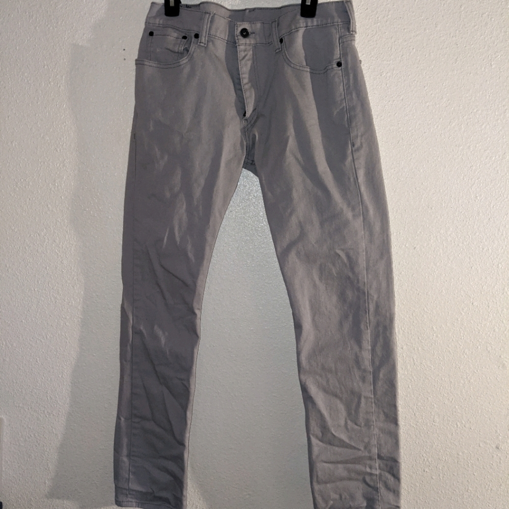 Men’s Levi’s 511 grey jeans